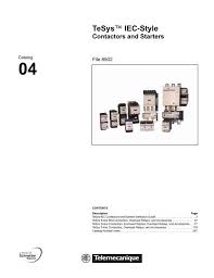 Iec Style Contactors And Starters Schneider Electric