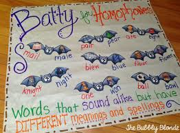 Batty For Homophones The Bubbly Blonde Teacher