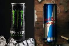 Which is healthier Red Bull or Monster?