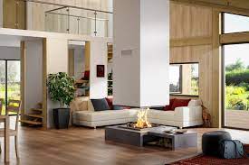 4 Sided Suspended Fireplace Technika