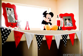 mickey mouse birthday party oopsey daisy