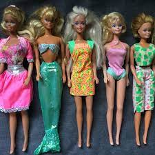 mattel 1966 barbie dolls msia l03