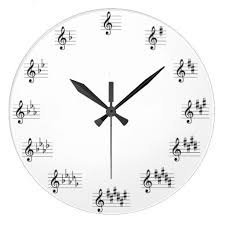 Circle Of Fifths Clock Zazzle Com Notes Lists Quotes