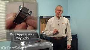 Dryer Repair- Replacing the Door Catch (Whirlpool Part # W10111905) -  YouTube