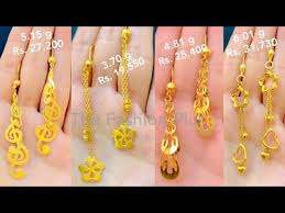 latest arabic gold earring designs