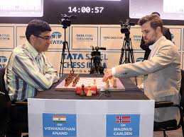 Занявшие первые 5 мест выходят в суперфинал. Tata Steel Chess Viswanathan Anand Falters While Magnus Carlsen Is Supreme Chess News Times Of India
