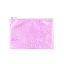 sublimation glitter makeup bag pink 16