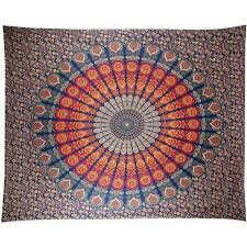 Mandala Wall Fabric Tapestries Indian