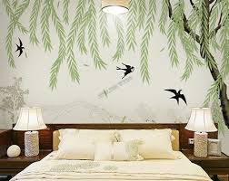 Revenu en force, le papier peint est aujourd'hui utilisé dans toutes les pièces de la maison. Tapisserie Murale Japonaise Oiseau Chambre D Hotel Atelier Wybo