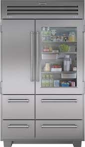 Given the size of their sales in comparison to the majors, they spend a much larger portion on r&d. Sub Zero 648prog 48 Inch Built In Side By Side Refrigerator With 18 4 Cu Ft Capacity 3 Adjustable Spillproof Glass Shelves Touch And Glide Crisper Drawer Dual Refrigeration System Glass Door Microprocessor Control Automatic Ice Maker And Star K