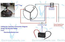 Ceiling Fan Capacitor Wiring