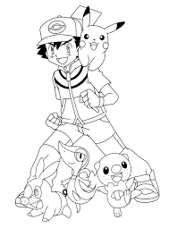 Search through 623,989 free printable colorings. Printable Ash Ketchum Coloring Pages Anime Coloring Pages