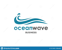Sea Wave Symbol And Icon Logo Template Stock Illustration