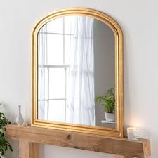 Vogue Gold Overmantle Mirror W105cm X