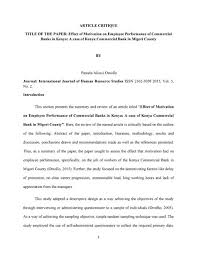Whether you're sending small packages, parcels or express items with dhl, your shipments will arrive safely and reliably throughout germany or anywhere in the world. Critic Paper Sample Critique Paper Example Pdf Example Of An Insightful Critique Of A Sample Research Prospectus Part I Sreewa