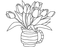 Fresh Flower Pictures To Print And Color Out Coloring Pages