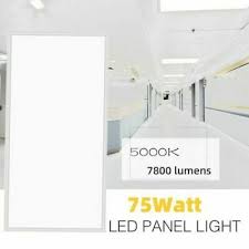 2x4 Led Flat Panel Troffer Light 75w 24 X48 Drop Ceiling Light 5000k 4 20pc Ebay