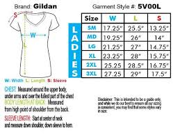 Gildan Ladies V Neck 5v00l Choose Any Design From Our Shop