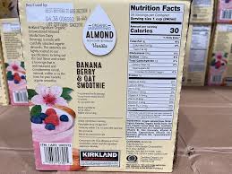 is kirkland signature almond milk at