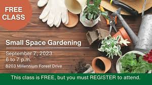 Small Space Gardening Class