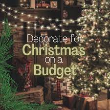christmas on a budget