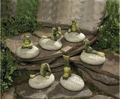 Ganz Yoga Pose Frog Figurine Statue