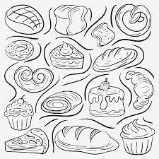 #sketsattv | #hiburan | #makanan | dok: Gambar Kue Manis Dan Pencuci Mulut Ilustrasi Vektor Trendi Dengan Gaya Sketsa Yang Digambar Tangan Clipart Makanan Penutup Digambar Tangan Membakar Png Dan Vektor Dengan Latar Belakang Transparan Untuk Unduh Gratis
