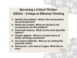 Common Barriers to Critical Thinking Study com