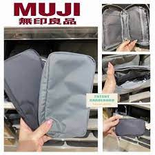 muji compact pouch 9x14x3 5cm pouch