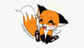 cute fox animated hd png