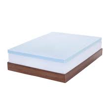 gel memory foam mattress topper queen