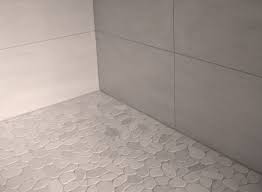 pebble shower flooring ahhh or ouch