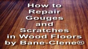 how to repair scratches gouges and
