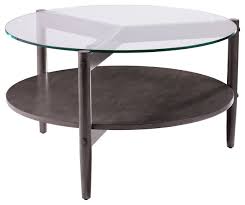 gainford round glass top cocktail table
