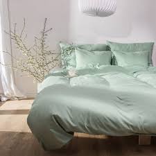 Sage Green Knitted Cotton Bedding One