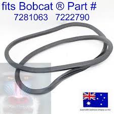 Fits Bobcat Door Glass Rubber Seal S450