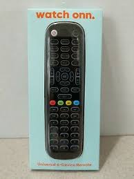 If none of the codes work, the remote may be programmable using code syncing, which does not require a code. Onn 39900 Universal 4 Device Black Remote Control 8 25 Picclick