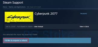 refund a game on steam 2024 guide