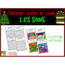 Coloriage Magique Les Sons Noel