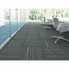 printed office carpets tiles at rs 90