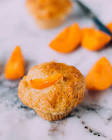 apricot orange yogurt muffins