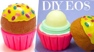 diy cupcake eos lip balm container