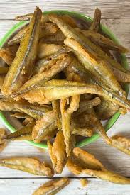 hot and crispy fried smelt fish perfect