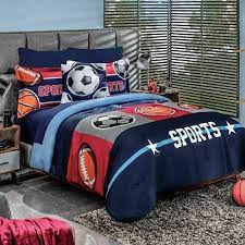 sports boy reversible comforter set