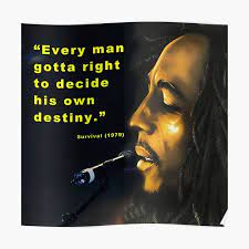 You tell them things that . Poster Bob Marley Zitate Redbubble