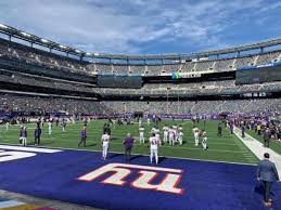 metlife stadium section 123 home of