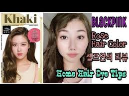 Blackpink Hair Color Hello Bubble Ash Khaki Home Hair Dye