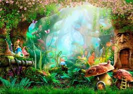 fairy garden background