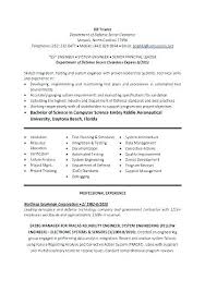 Sample Resume For Supplier Quality Engineer Inspirational System
