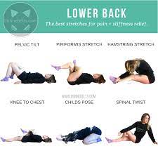 6 best stretches for lower back under